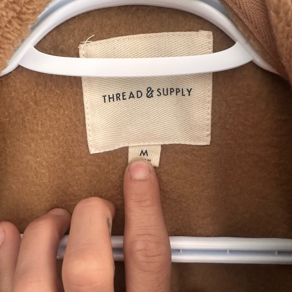 Brown teddy bear jacket - Picture 3 of 3